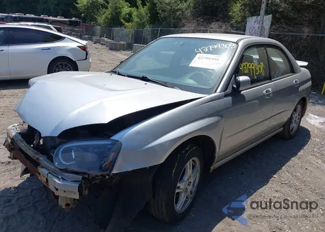 2004 Subaru Impreza 2.5Rs z USA, uszkodzony, nr VIN JF1GD67574G521050